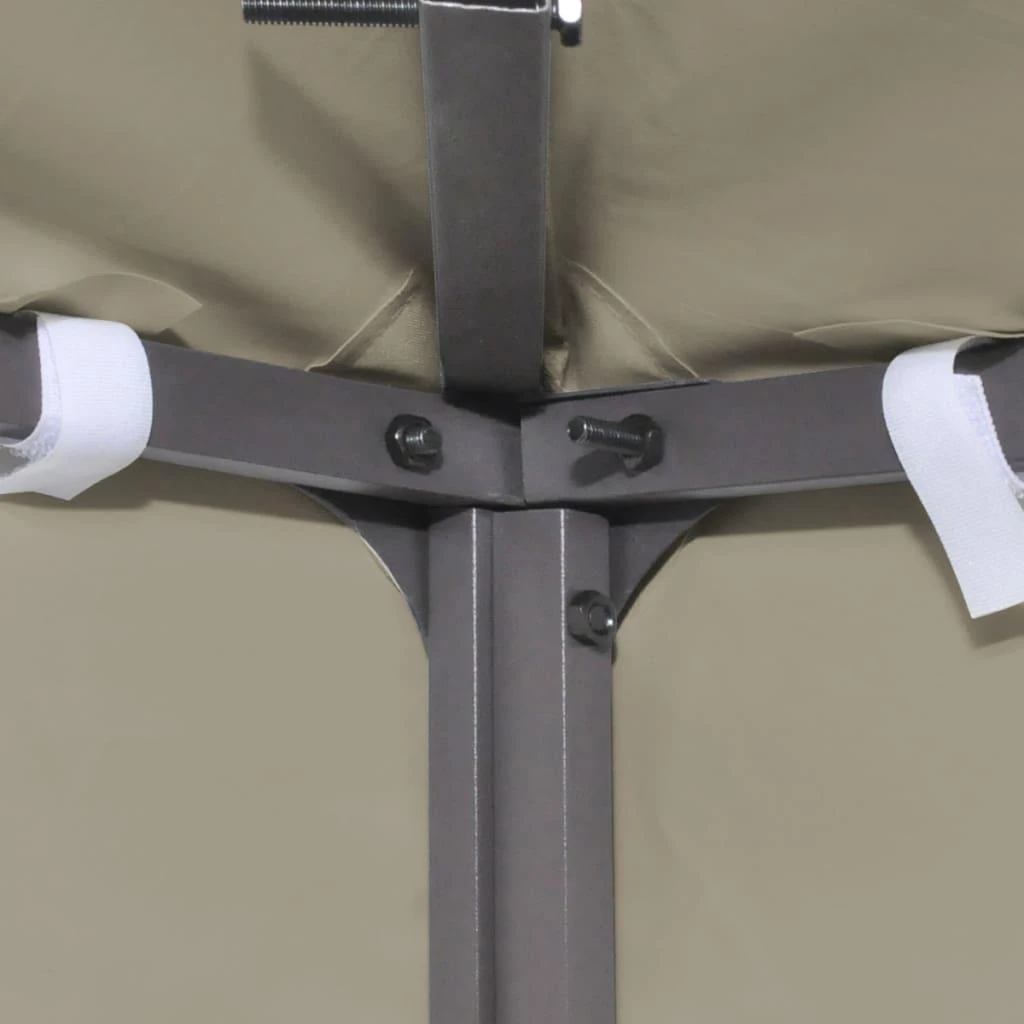Viršutinis pavėsinės uždangalas, 2 aukštų, taupe, 310g/m², 3x3m