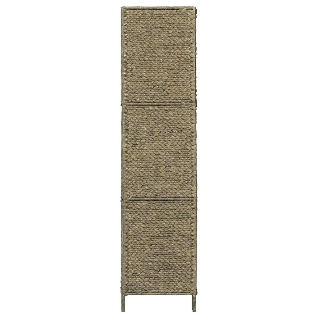 3 dalių kambar. pertvara, ruda, 116 x 160 cm, vandens hiacintas