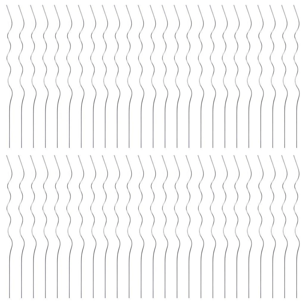 Atrama augalams, spiralės forma, 50vnt., 110cm, cinkuot. plien.