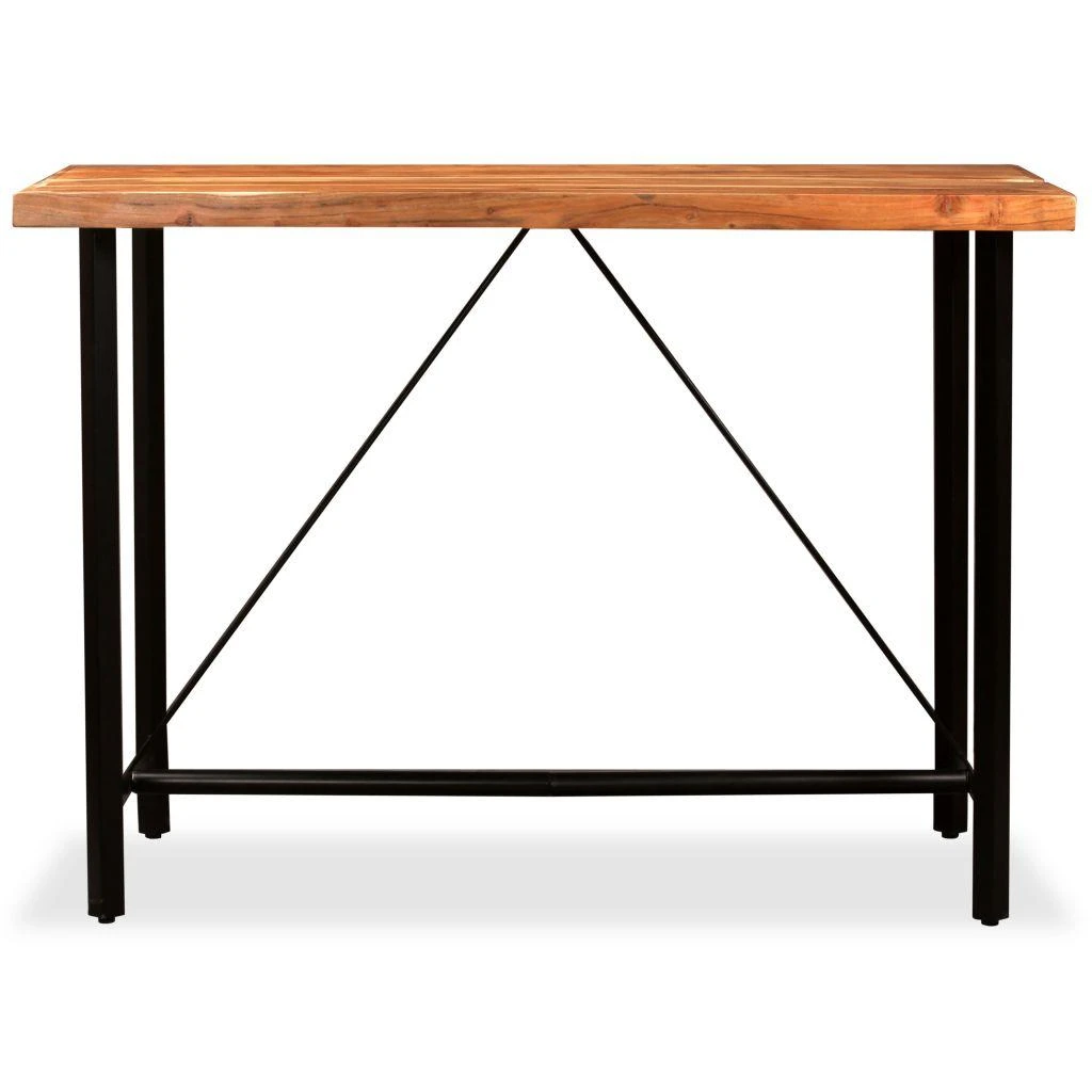 Baro stalas, akacijos mediena, 150x70x107 cm