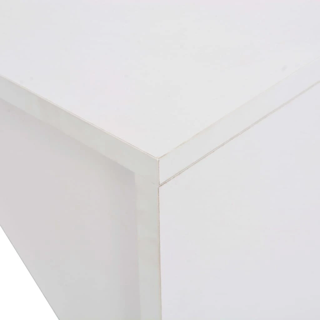 Baro stalas su spintele, baltas, 115x59x200cm
