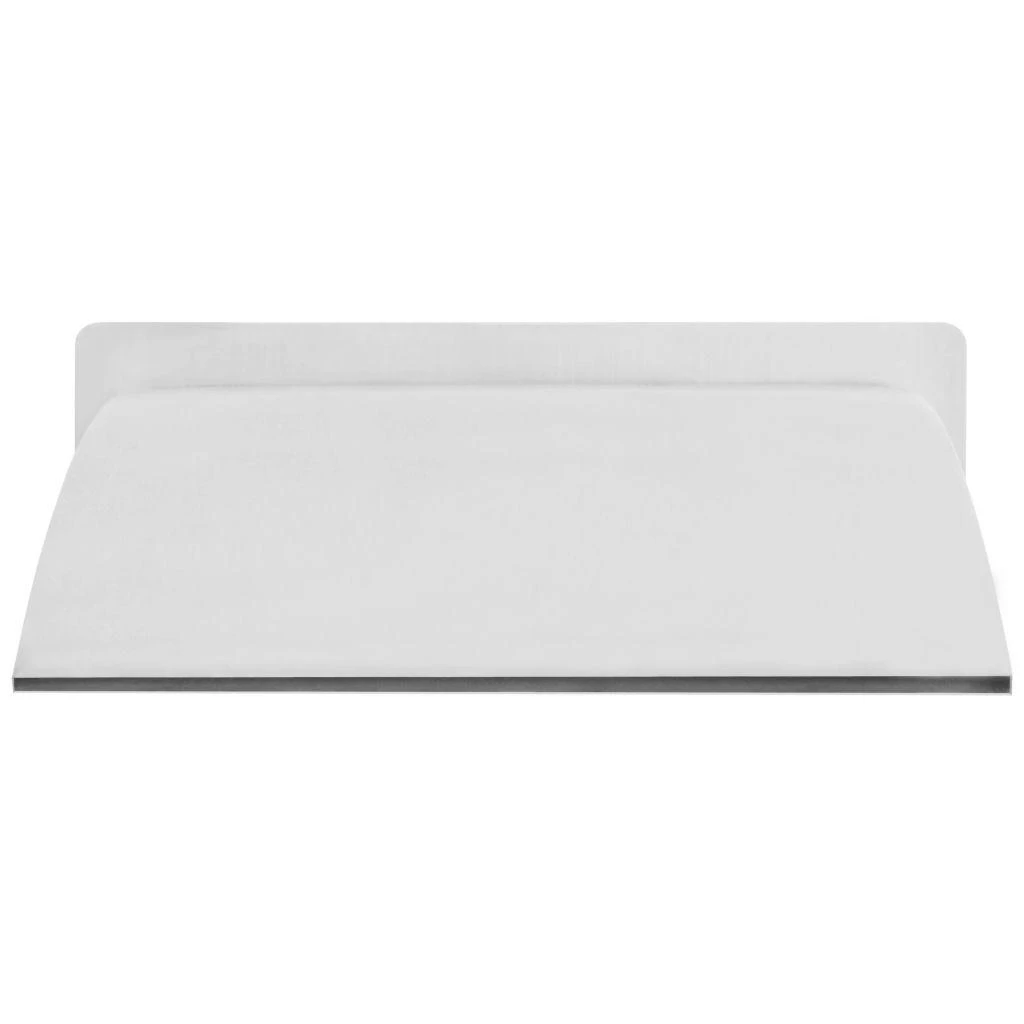 Baseino fontanas, nerūdijantis plienas, 30x9x26cm, sidabrinis