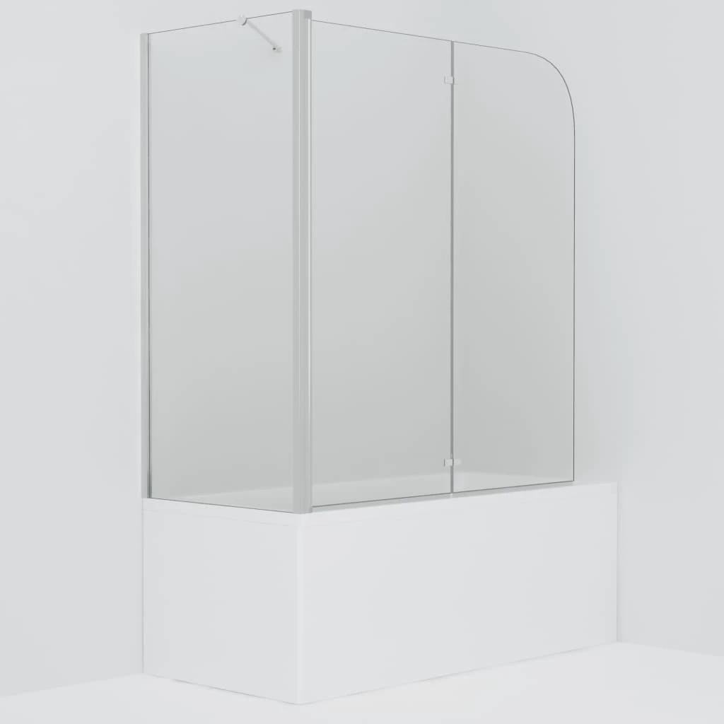 Dviguba sulankstoma dušo pertvara, 120x68x130cm, ESG