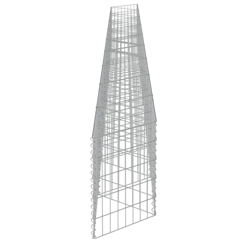 Gabiono siena, galvanizuotas plienas, 630x30x50cm