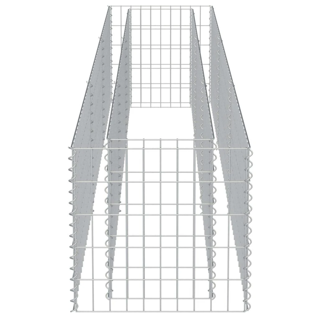 Gabiono vazonas, galvanizuotas plienas, 270x50x50cm, aukštas