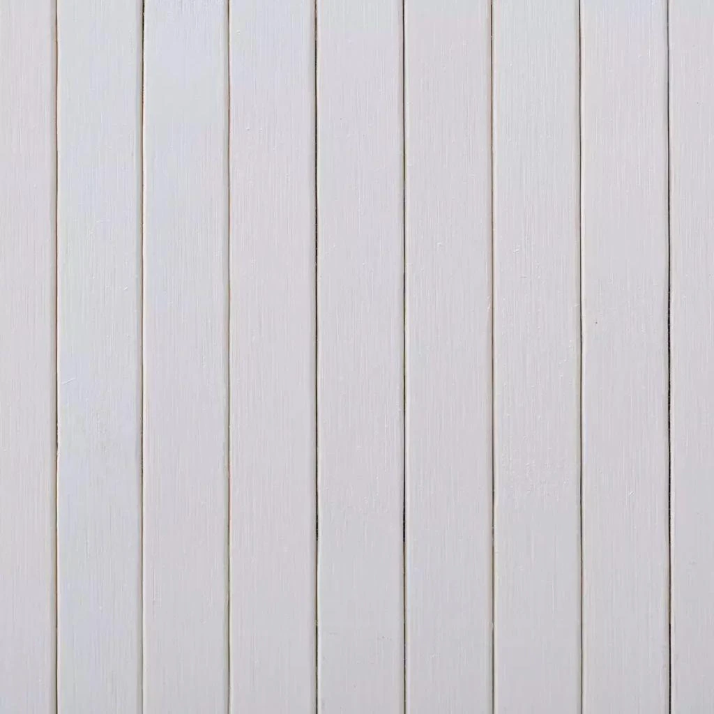 vidaXL Kambario pertvara iš bambuko, balta, 250x165cm