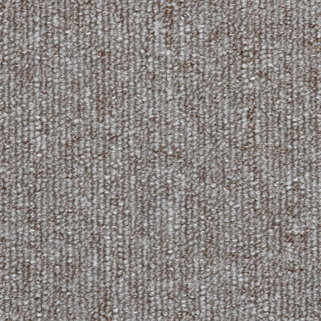Kilimėliai laiptams, 15vnt., šviesiai rudos spalvos, 56x17x3cm