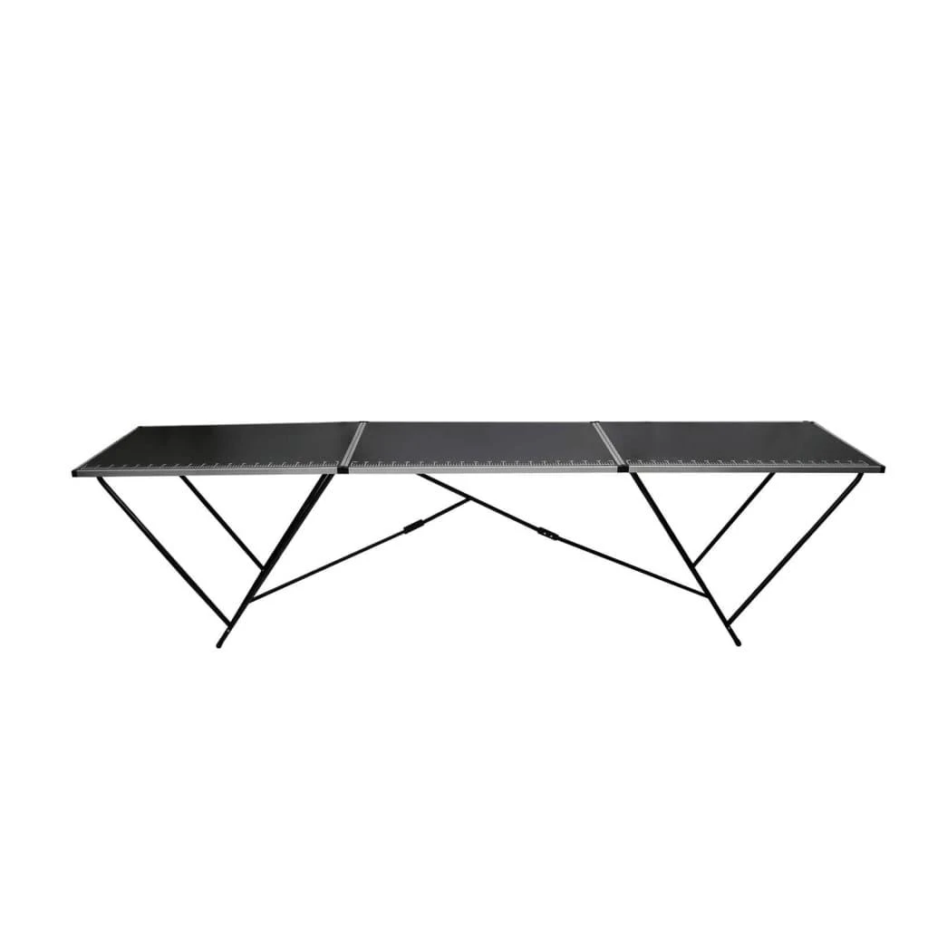 Klijavimo stalas, sulankst., MDF ir aliuminis, 300x60x78cm