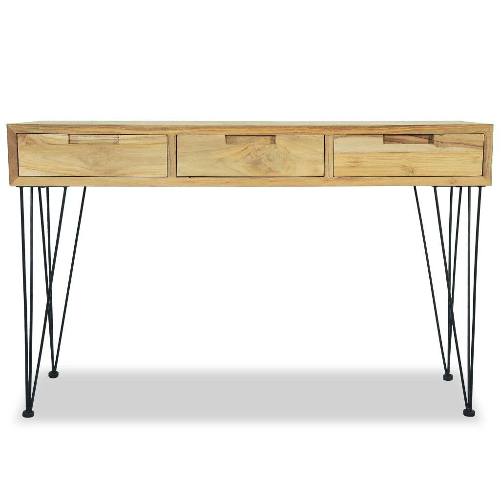 Konsolinis staliukas, 120x35x76cm, masyvus tikmedis