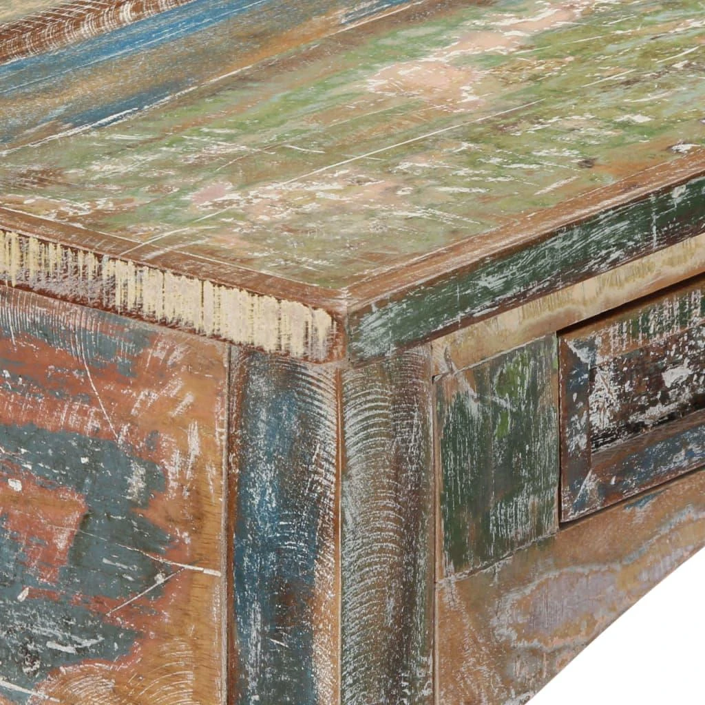 Konsolinis staliukas, 120x40x75cm, perdirbtos med. masyvas