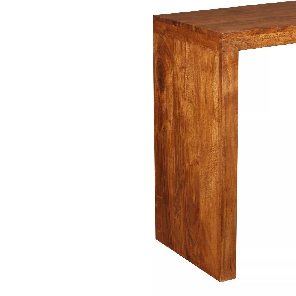 Konsolinis staliukas, 110x40x76cm, medienos masyvas
