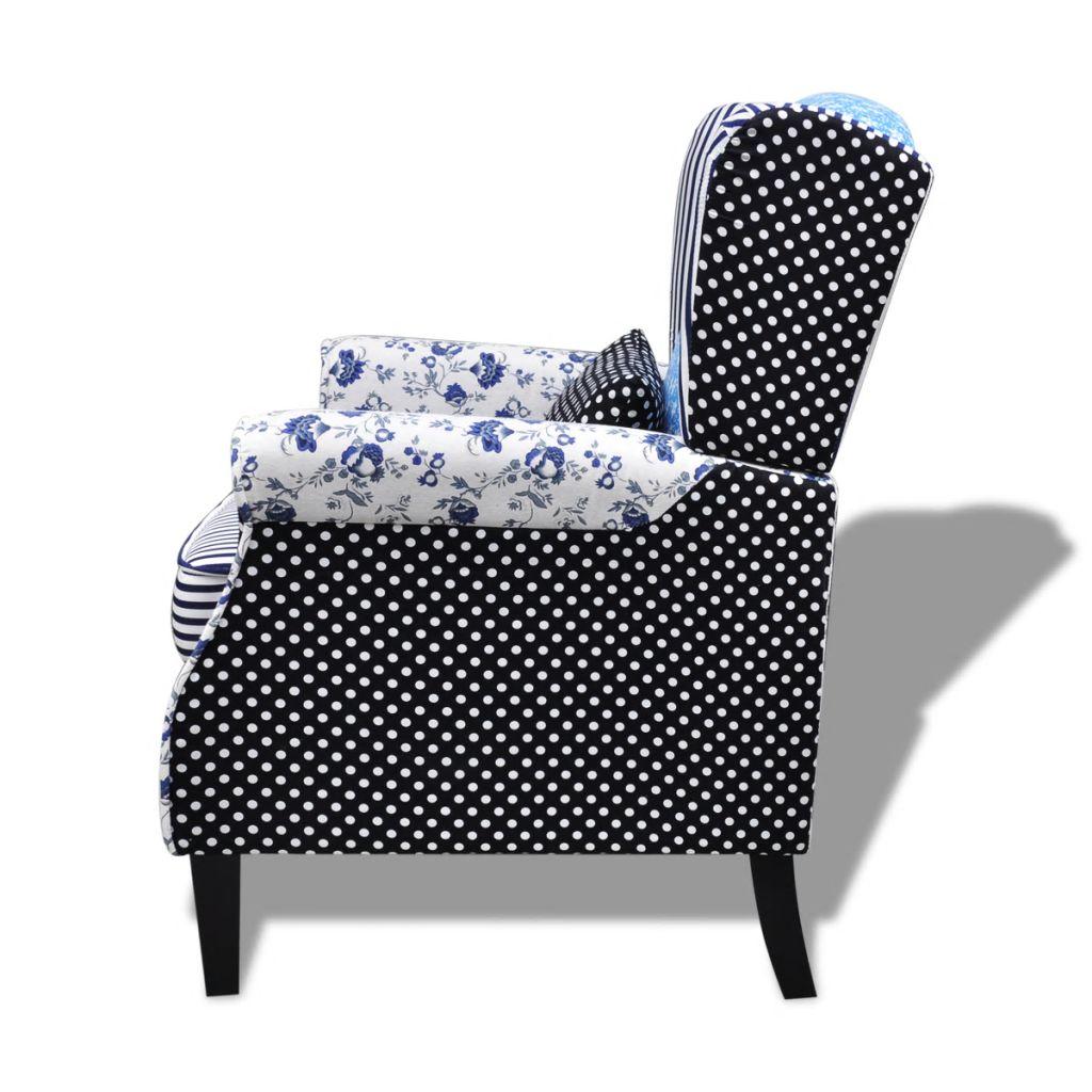 Fotelis Krėslas, skiautinio dizainas, audinys
