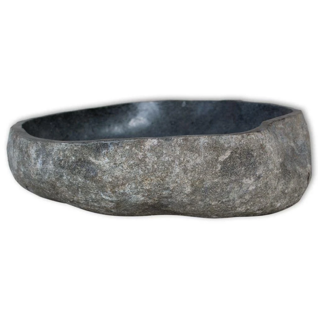 Praustuvas, (37-46)x(29-36)cm, upės akmuo, ovalo formos