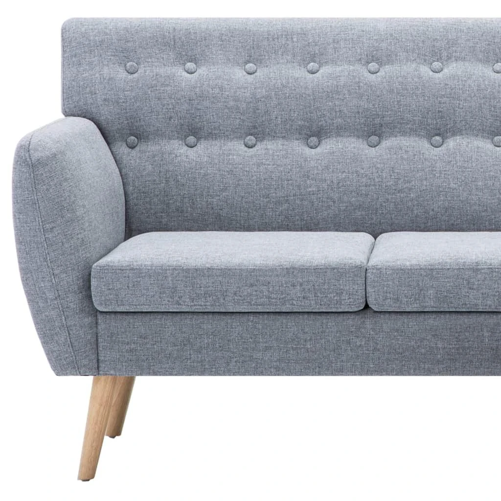 L-formos sofa, aud. apmušal., 171,5x138x81,5cm, šviesiai pilka