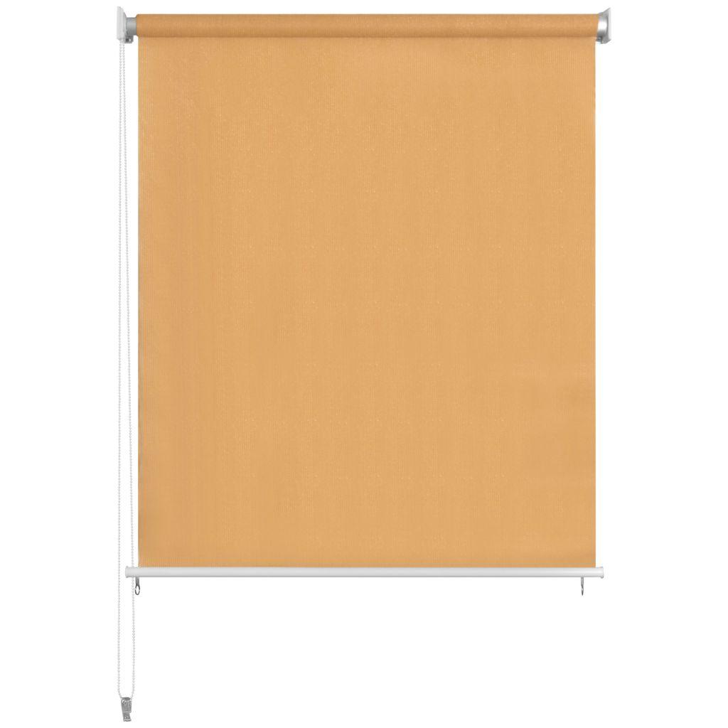 Lauko roletas, 400x140cm, šviesiai rudos spalvos