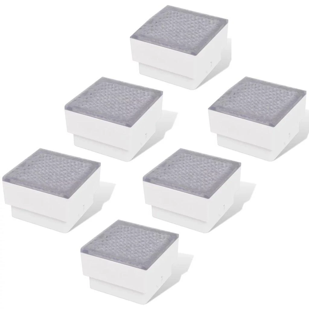 Įleidžiami LED šviestuvai, 6vnt., 100x100x68mm
