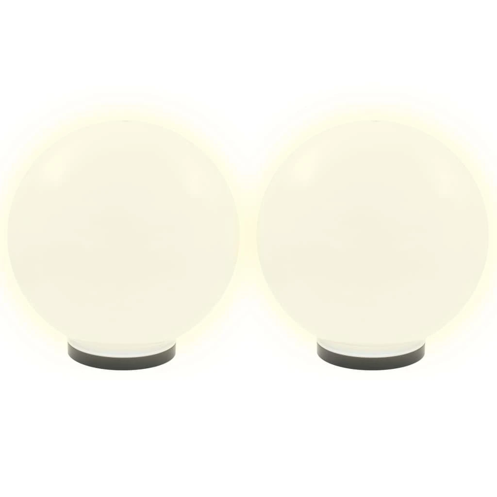 LED lempos, rutulio formos, 2vnt., sferiniai, 40cm, PMMA
