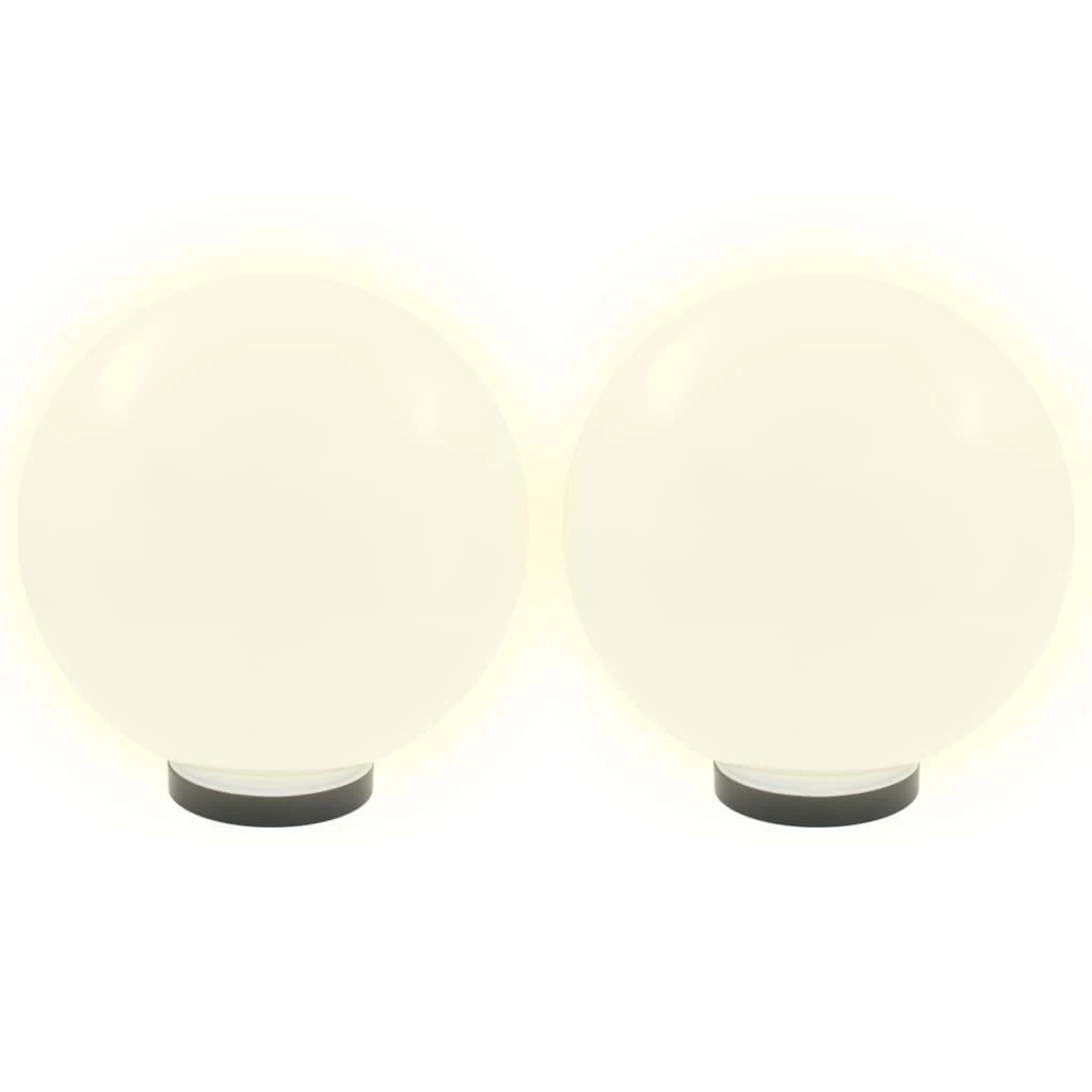 LED lempos, rutulio formos, 4vnt., sferinės, 30cm, PMMA