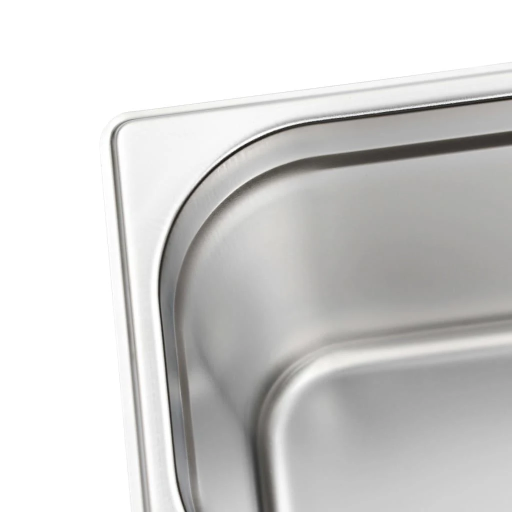 Gastronorm indai, 4 vnt., nerūdijantis plienas