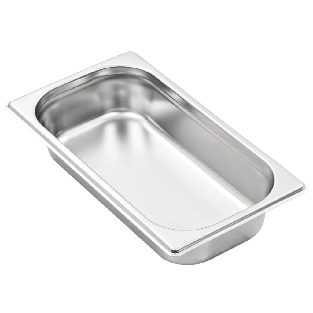 Gastronorm indai, 8vnt., nerūdijantis plienas