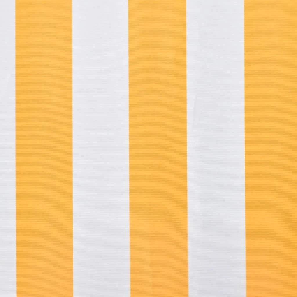 Markizės uždangalas, oranžinė ir balta, 500x300cm