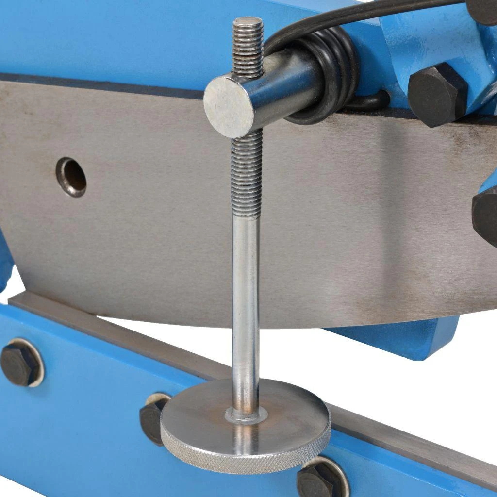 Metalo žirklės su svirtimi, mėlynos spalvos, 300mm