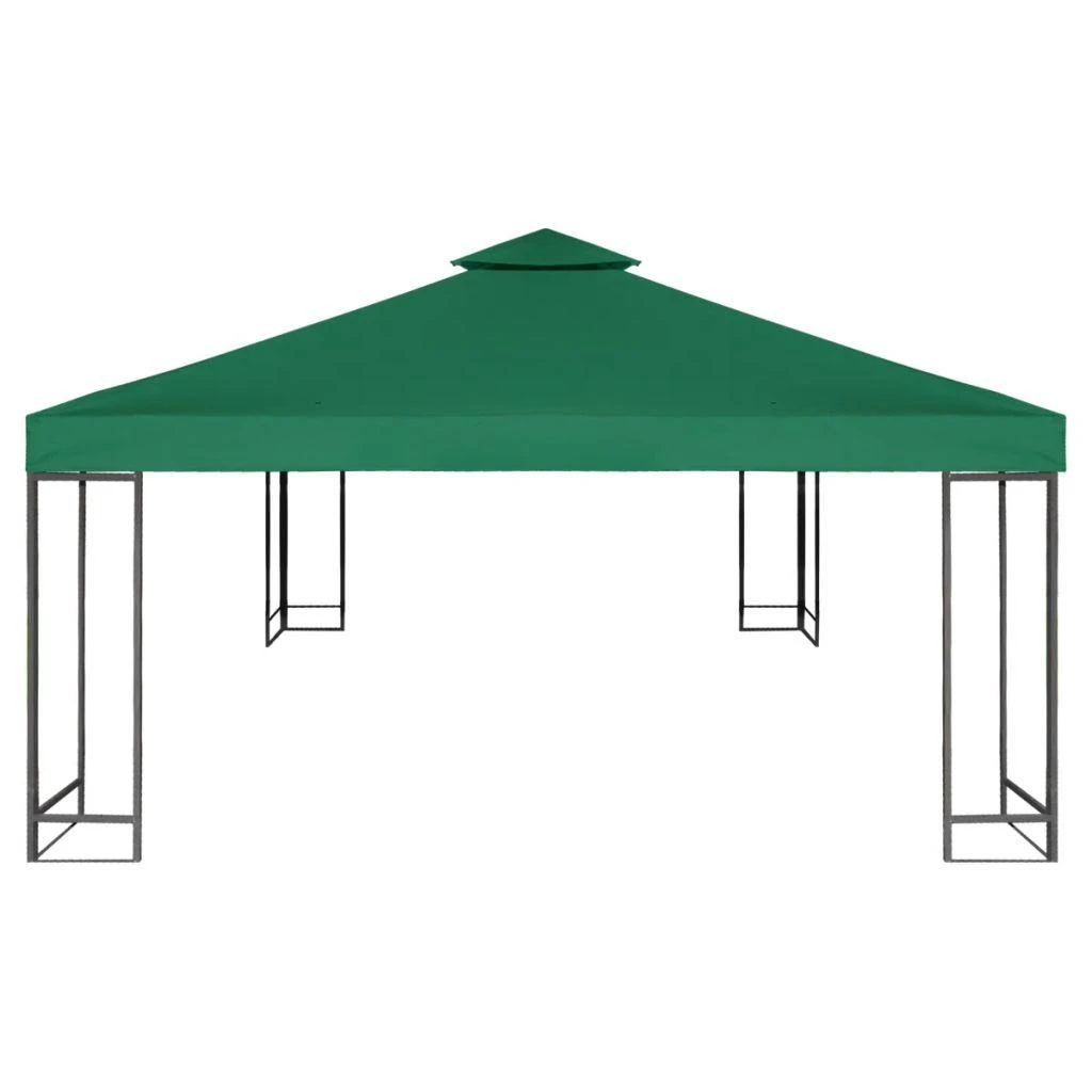 Pakait. pavėsinės uždangalas, 310g/m², žalios sp., 3x3m