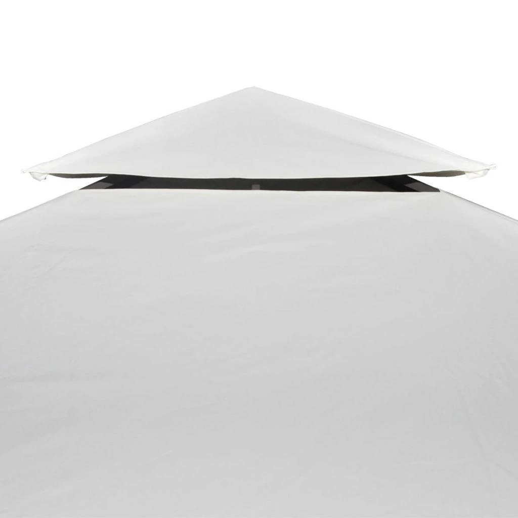 Atsarginis pavėsinės uždangalas, 310g/m², kreminė balta, 3x3m