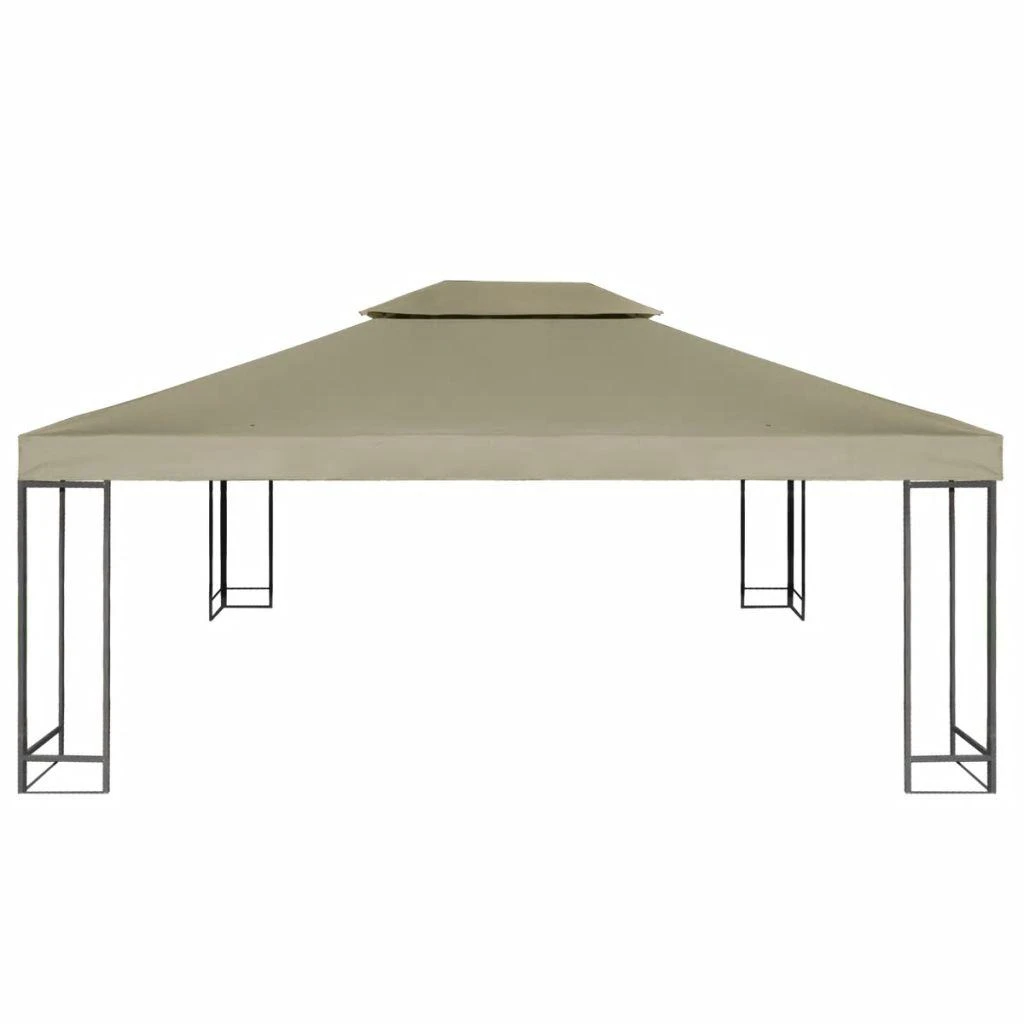Atsarginis pavėsinės uždangalas, smėlio, 310g/m², 3x4m
