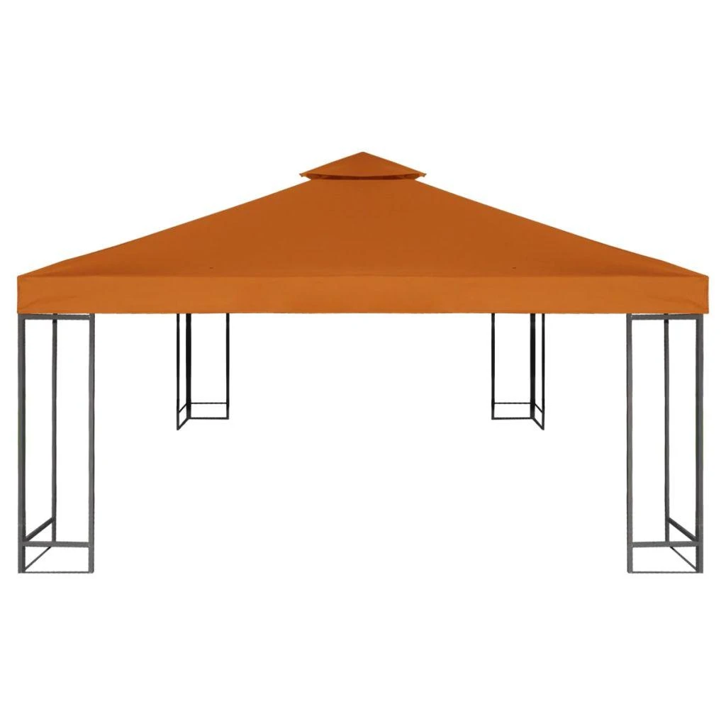 Pakaitinis pavėsinės uždangalas, oranžinis, 3x3m, 310g/m²