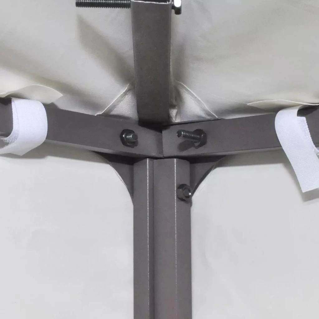 Atsarginis pavėsinės uždangalas, kreminė balta, 310g/m², 3x4m
