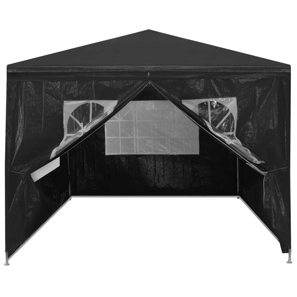 Proginė palapinė, 3x3m, antracito spalvos