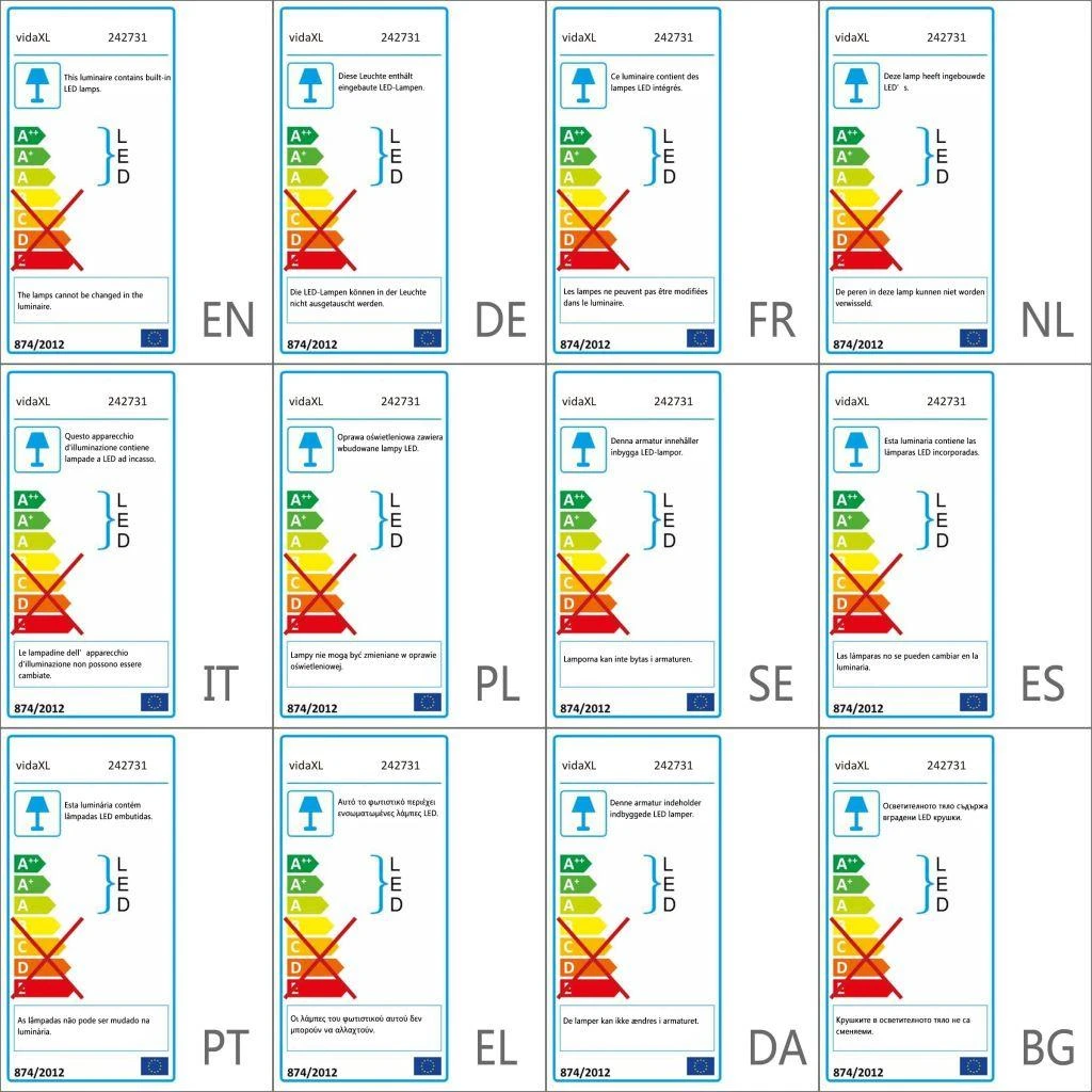 Pakabinamas šviestuvas LED toršeras, reguliuojamo ryškumo, 23W