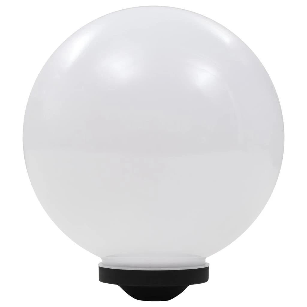 Saul. energ. įkr. LED lauko švies., 4vnt., 30cm, sfer., įv. sp.