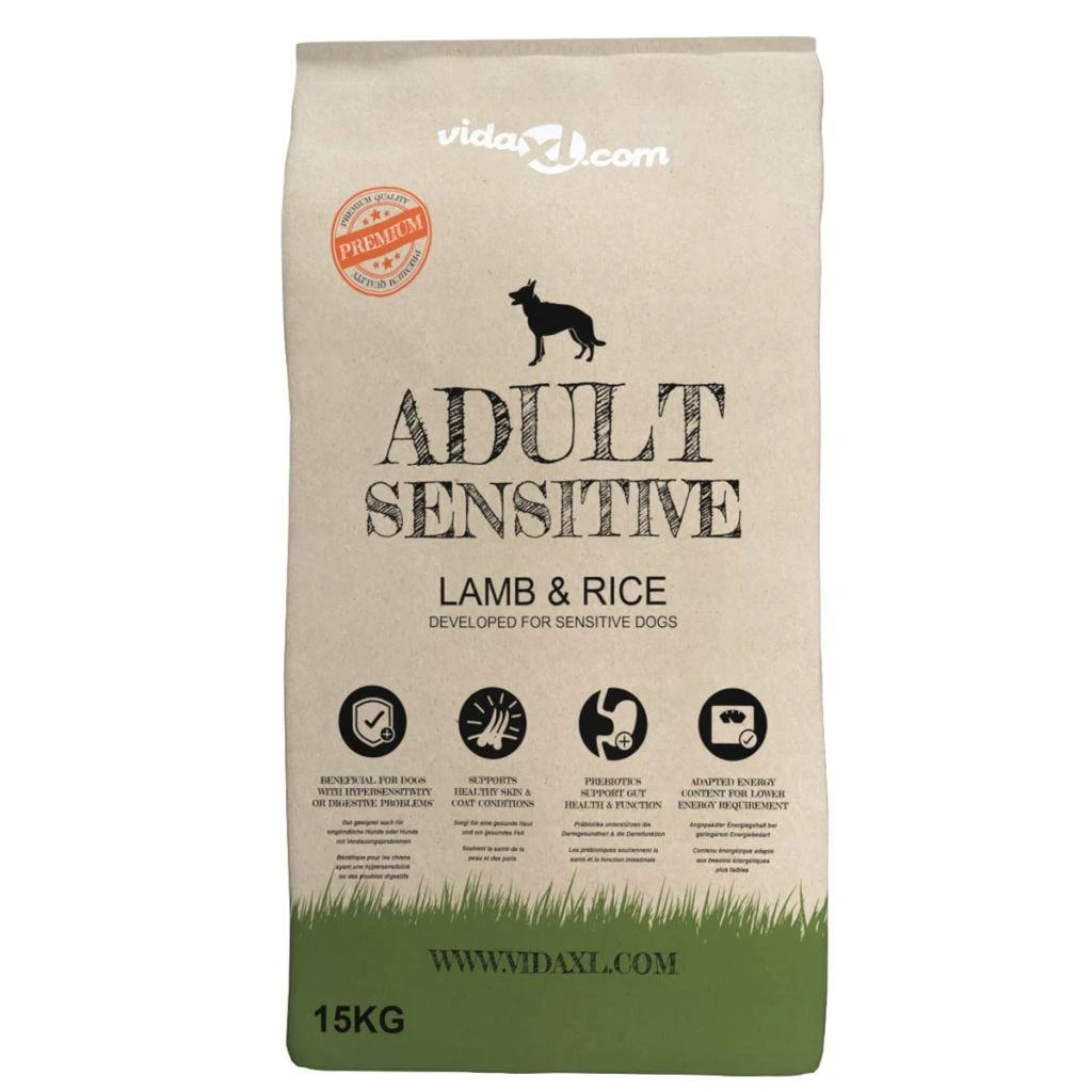 Sausas Maistas šunims, Adult Sensitive su ėriena ir ryžiais, 2vnt., 30kg