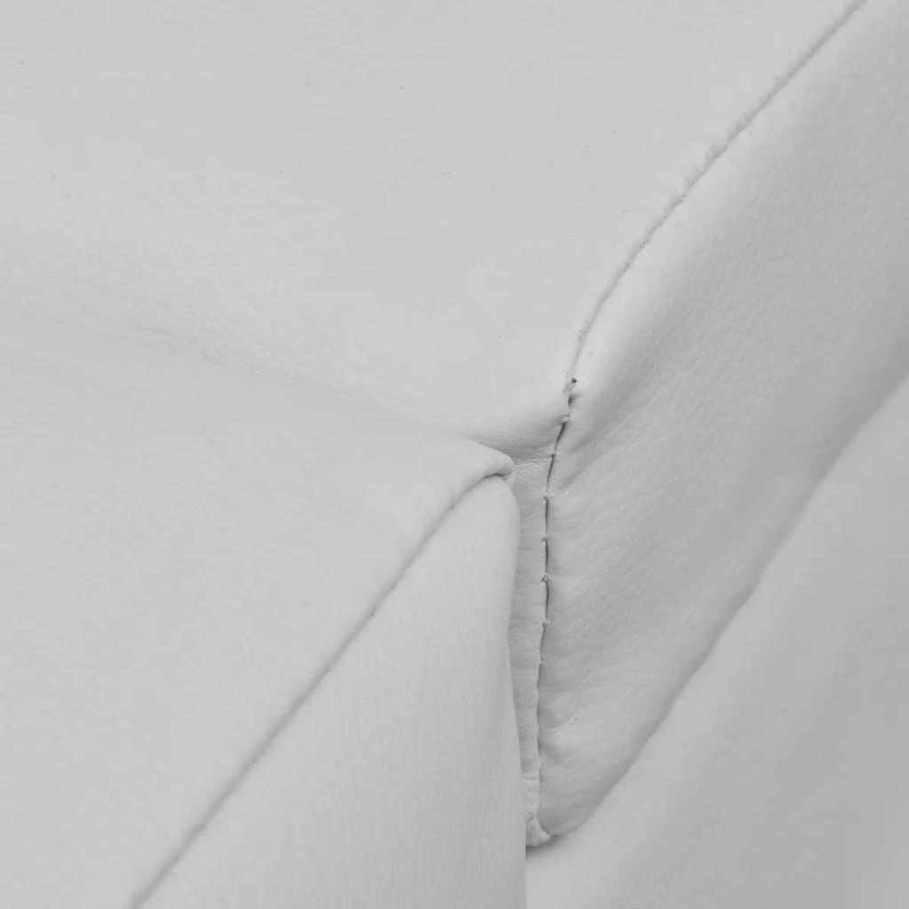 Sofa Poilsio gultas, baltas, dirbtinė oda
