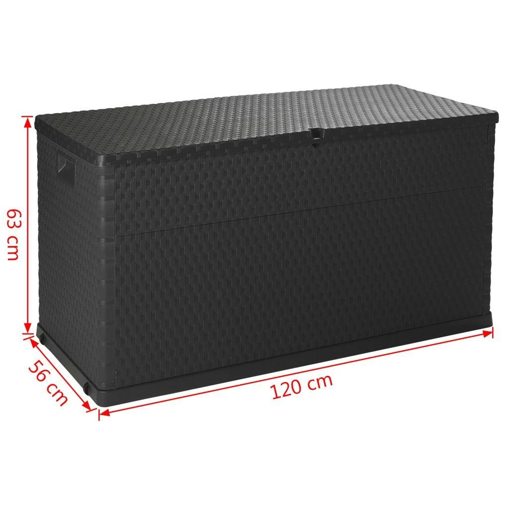 Sodo daiktadėžė 43711 antracito sp. 120x56x63cm