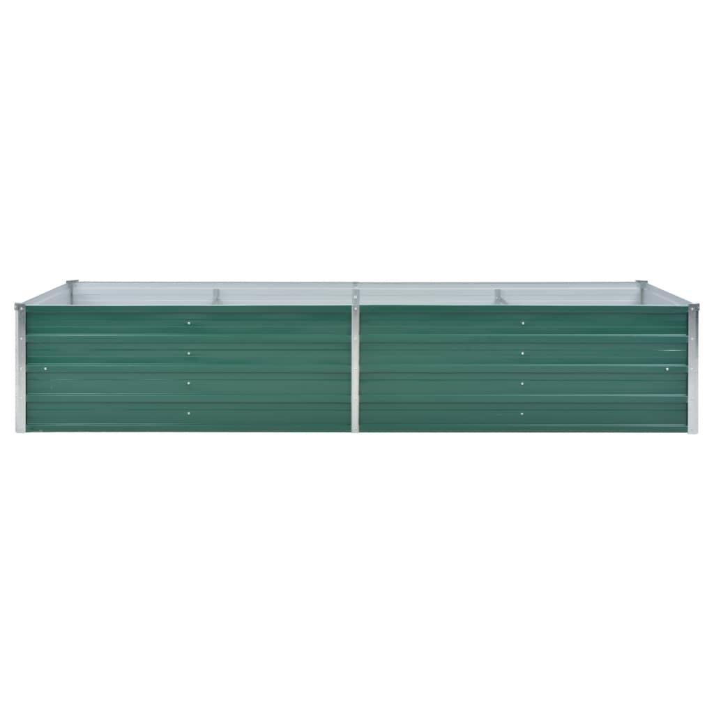 Lovelis, žalias, galvanizuotas plienas, 240x80x45cm