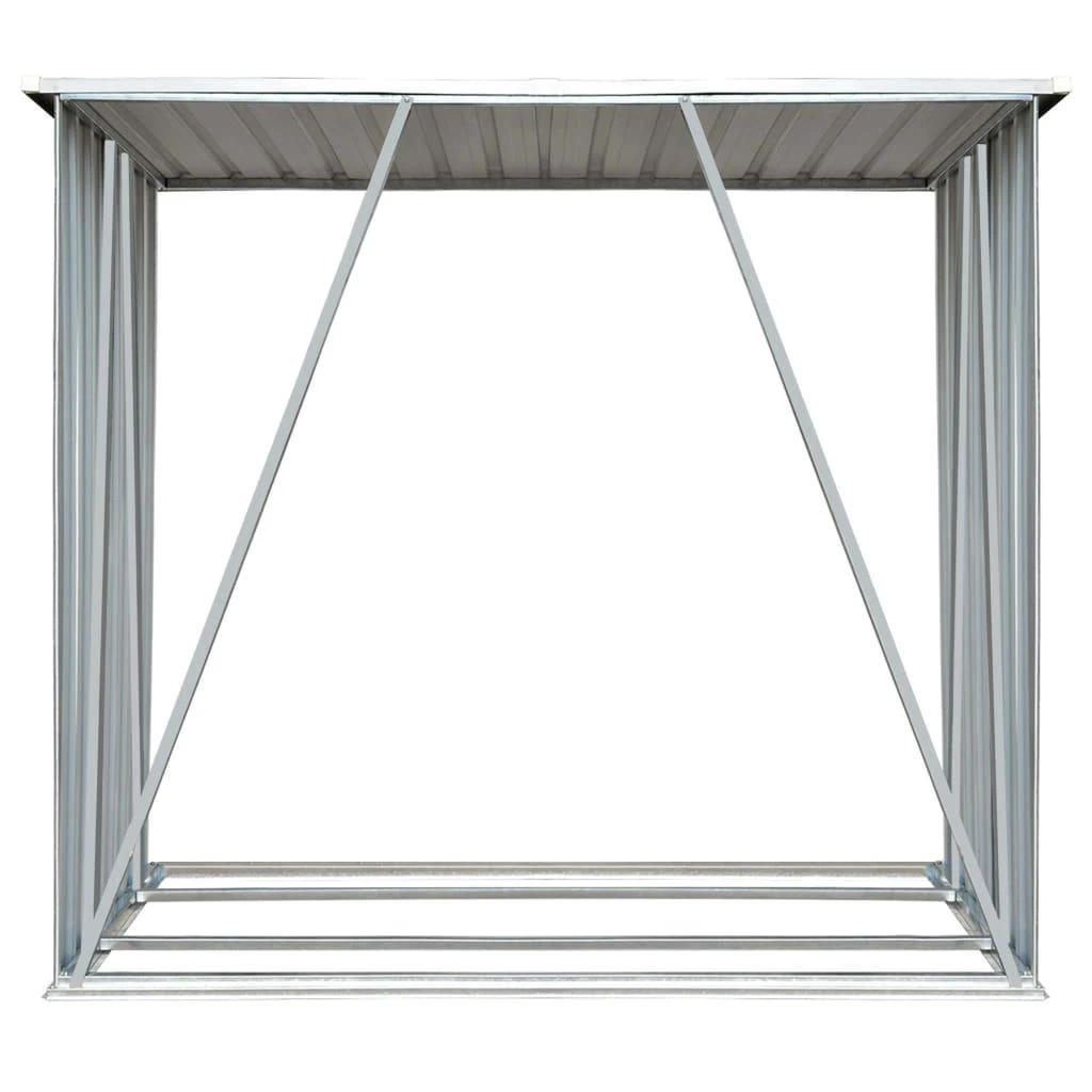Sodo malkinė, galvanizuotas plienas, 163x83x154cm, pilka