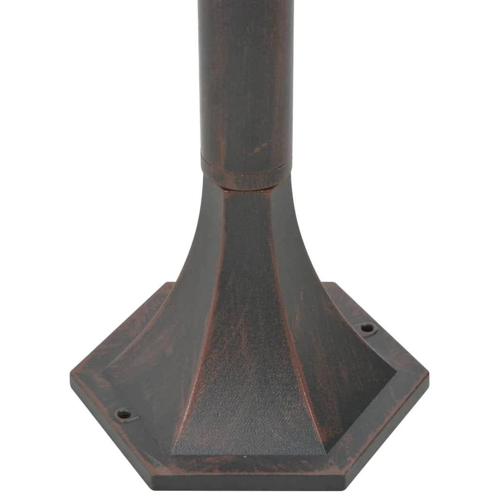Sodo šviestuvai, 6vnt., E27, 110cm, aliuminis, bronziniai