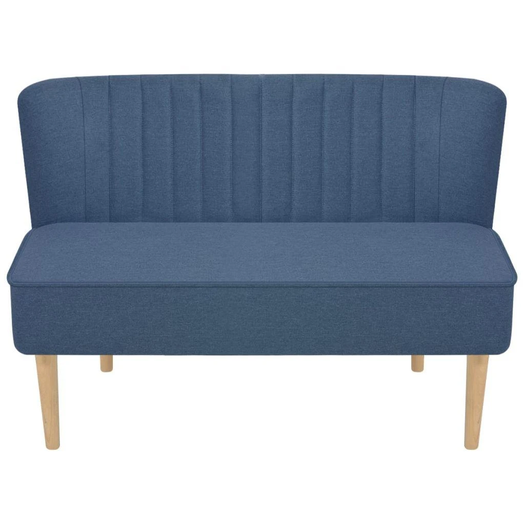 Sofa, audinys, 117 x 55,5 x 77 cm, mėlyna