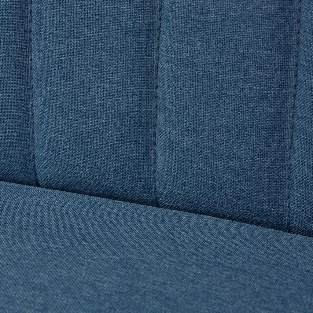 Sofa, audinys, 117 x 55,5 x 77 cm, mėlyna