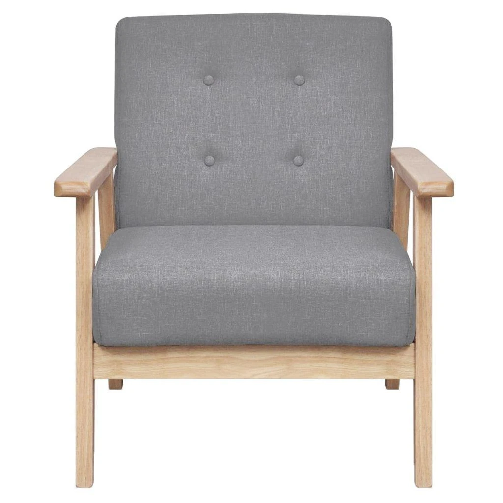Sofa Sofos komp., 2vnt., audinys, šviesiai pilkas