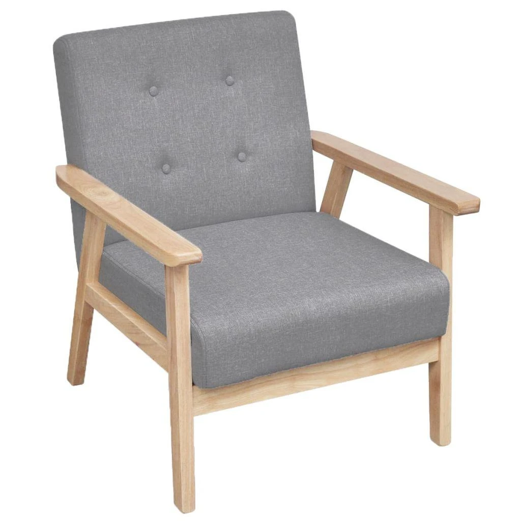 Sofa Sofos komp., 2vnt., audinys, šviesiai pilkas