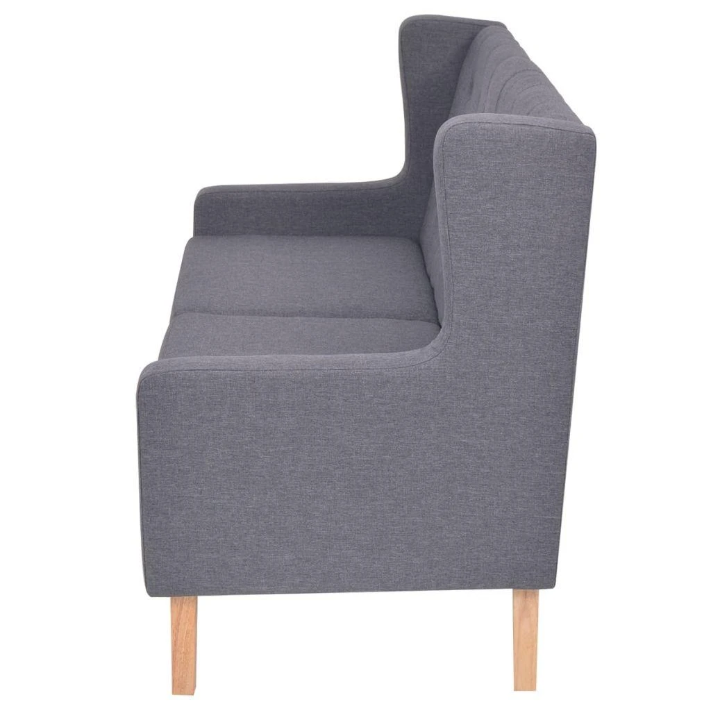 Sofa Sofos komplektas, 2vnt., audinys, pilkas