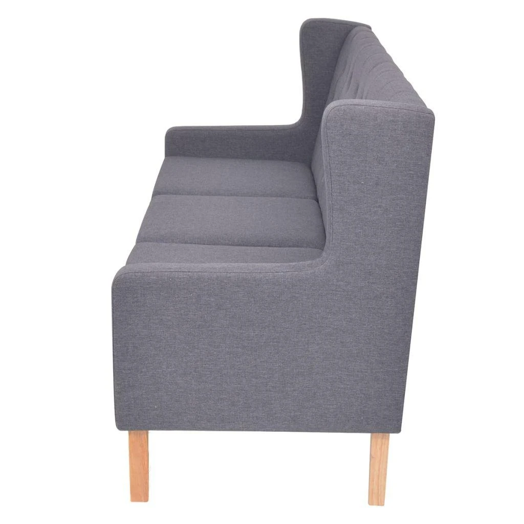 Sofa Sofos komplektas, 2vnt., audinys, pilkas