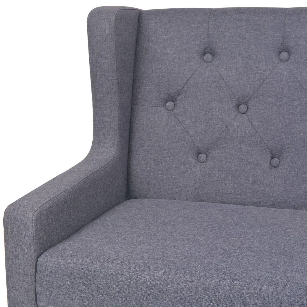 Sofa Sofos komplektas, 2vnt., audinys, pilkas