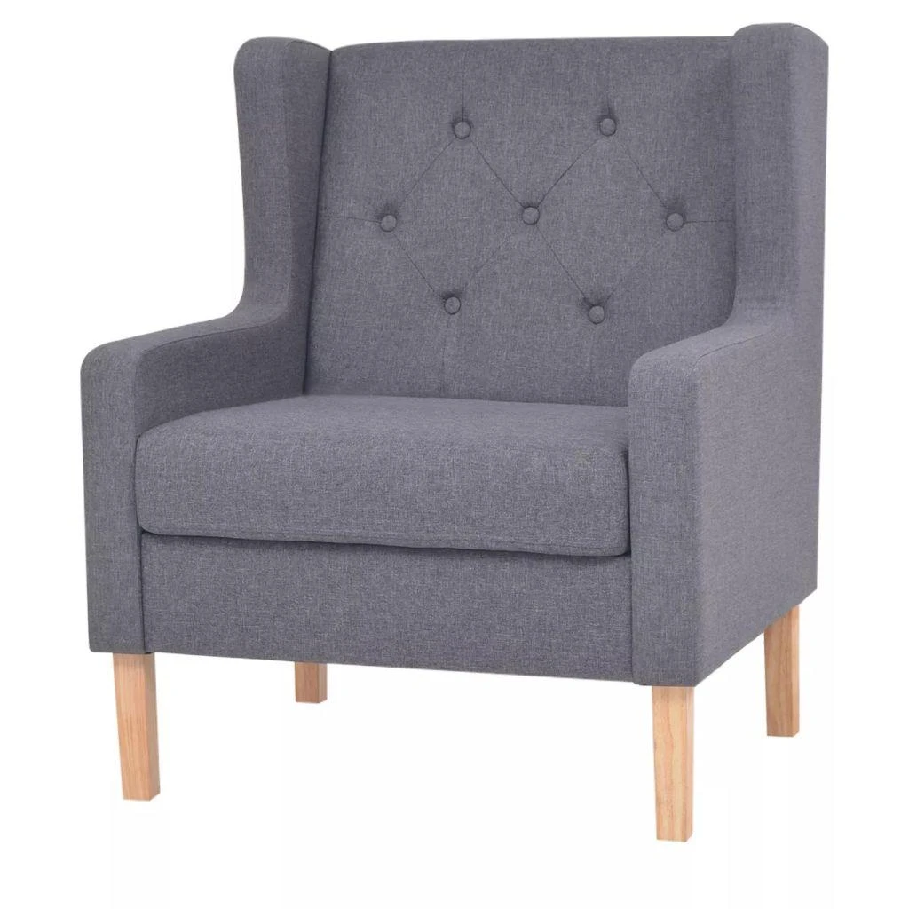 Sofa Sofos komplektas, 2vnt., audinys, pilkas