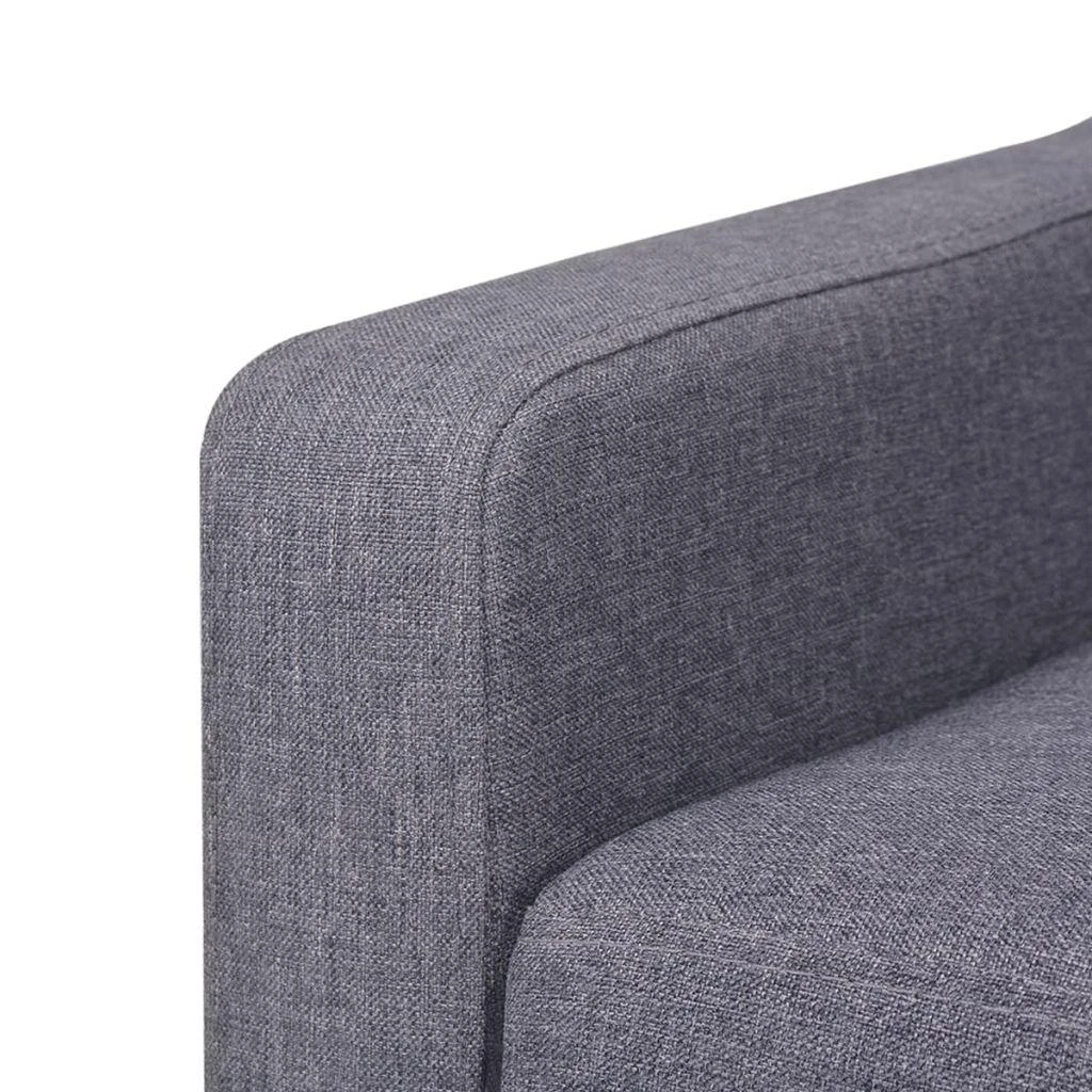 Sofa Sofos komplektas, 2vnt., audinys, pilkas