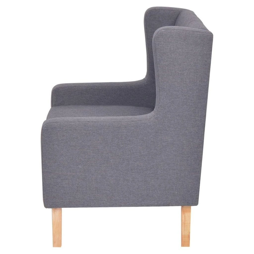 Sofa Sofos komplektas, 2vnt., audinys, pilkas